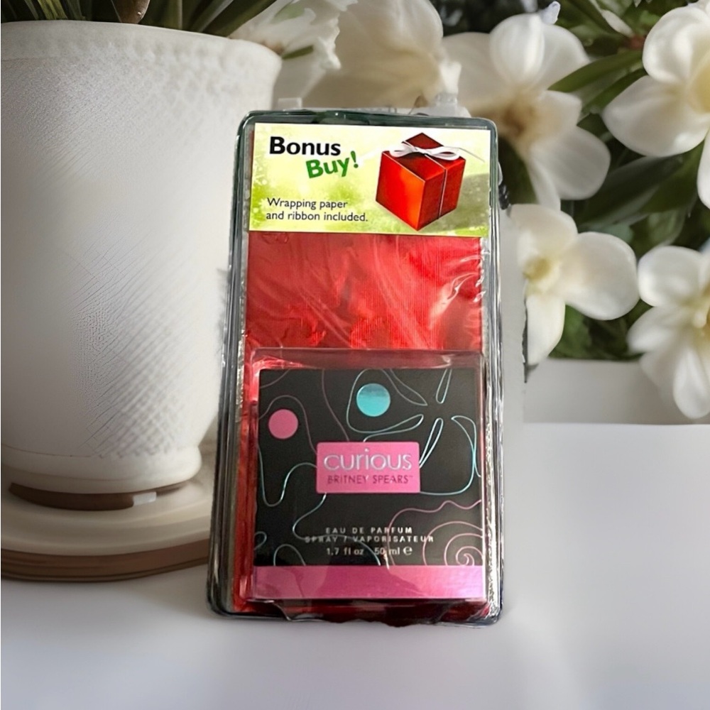Britney Spears "CURIOUS" Eau De Parfum perfume spray! 1.7 oz